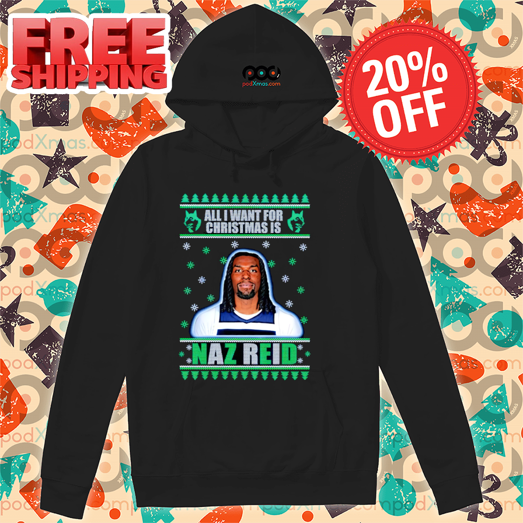 All I Want For Christmas Is Naz Reid Minnesota Timberwolves Ugly Shirt