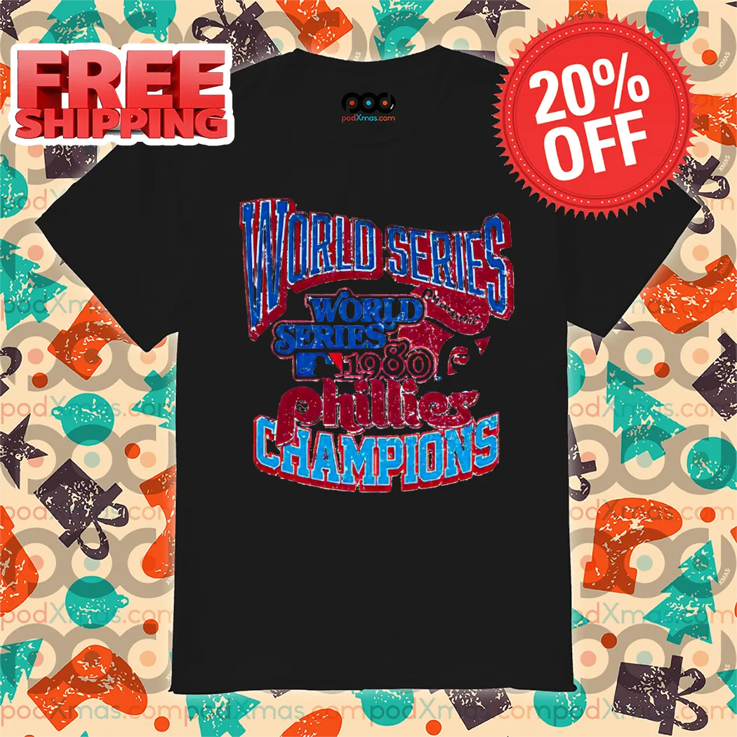 World Series 1980 Phillies Champions Philadelphia Phillies 2024 Vintage Shirt