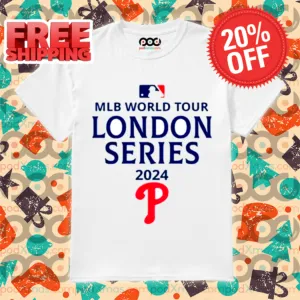 Philadelphia Phillies MLB World Tour London Series 2024 Shirt
