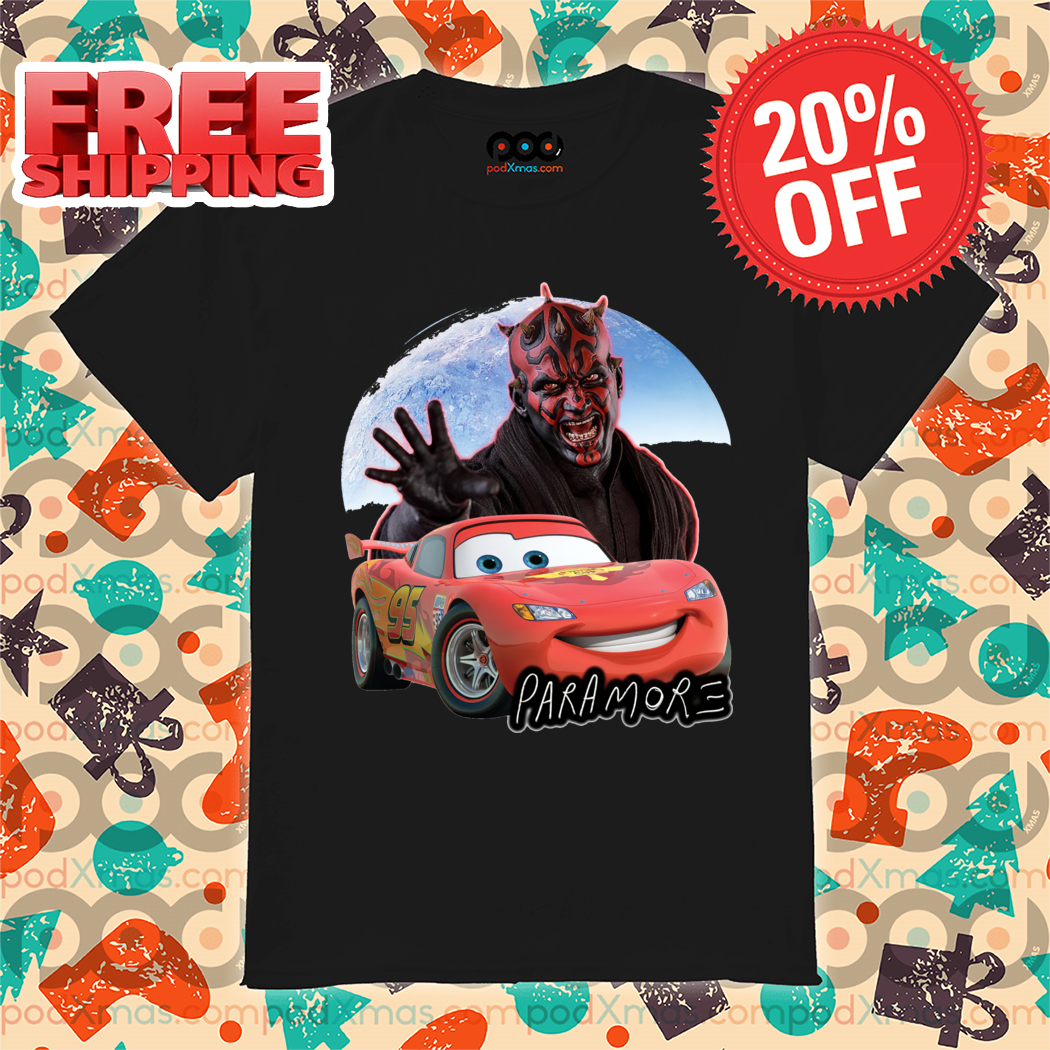 MCQueen Cars Darth Maul Paramore 2024 Shirt