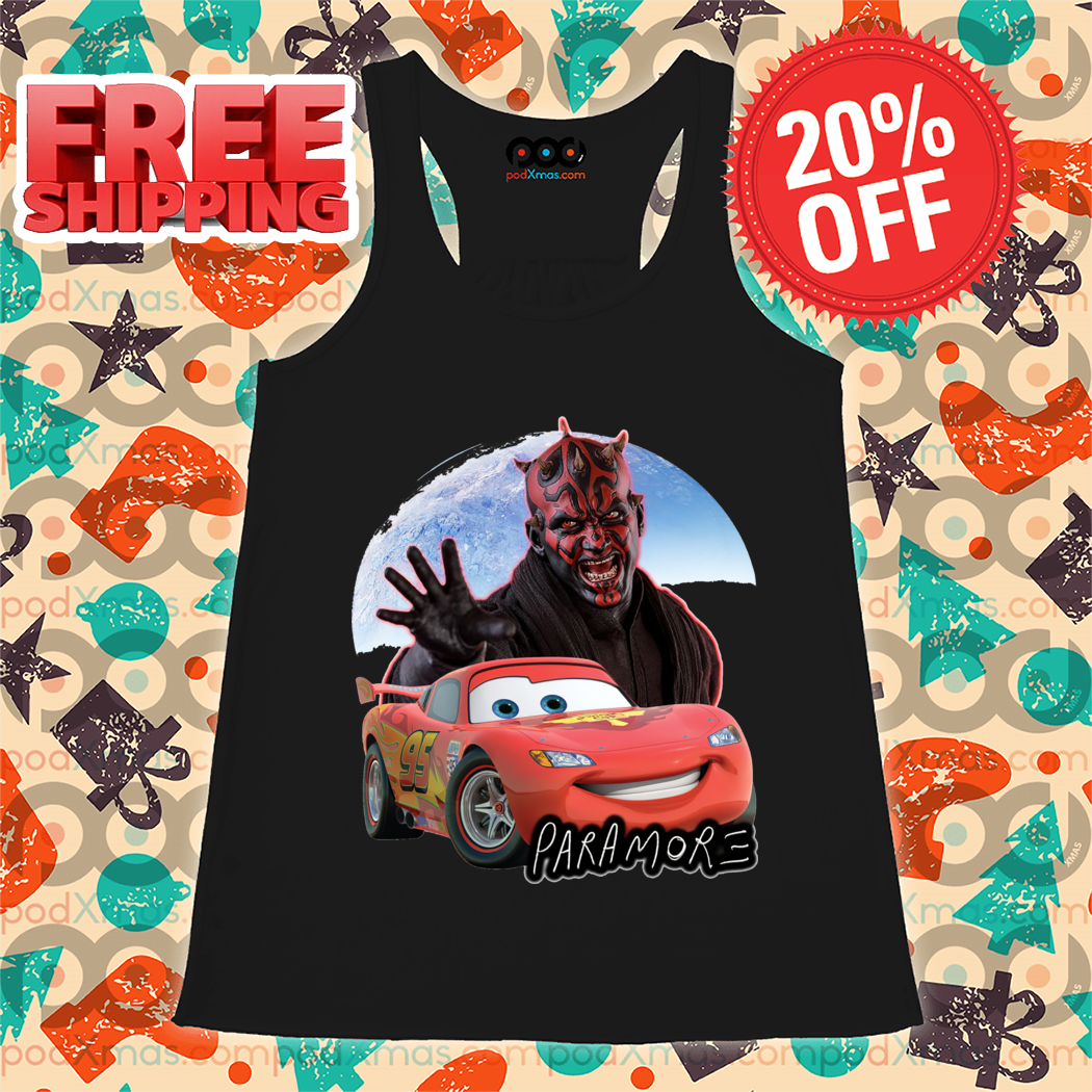 MCQueen Cars Darth Maul Paramore 2024 Shirt