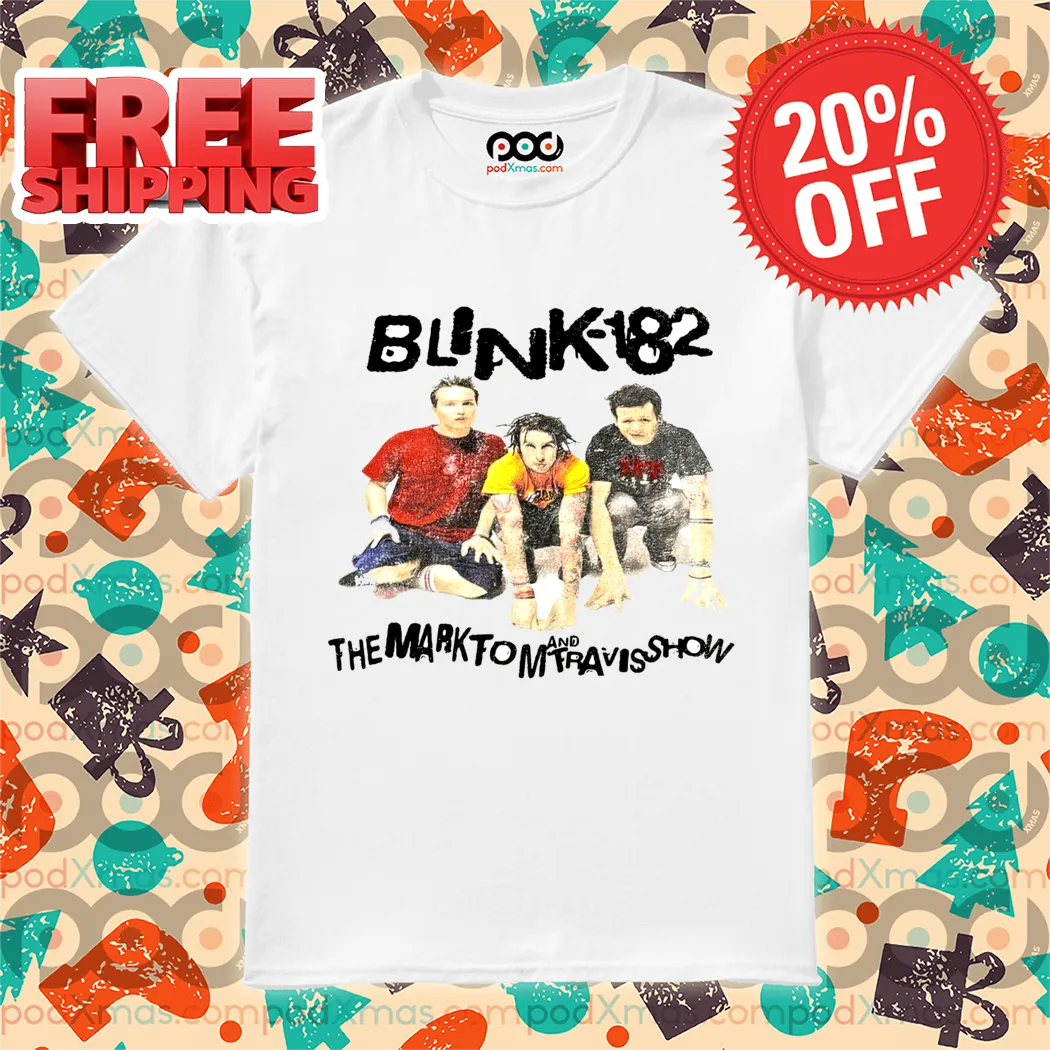 Blink 182 The Mark Tom And Travis Show Vintage Shirt