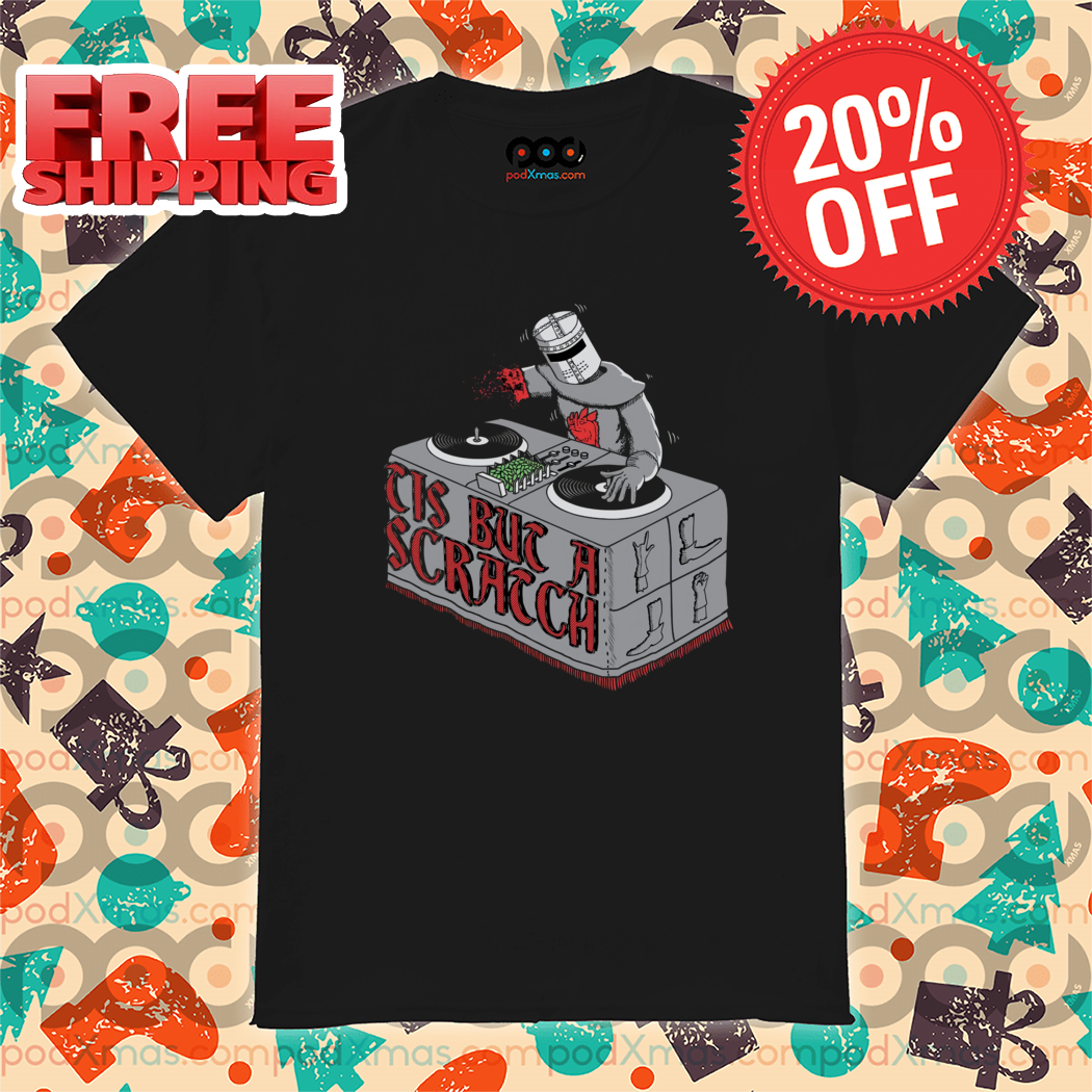 Black Knight DJ Tis But A Scratch Shirt