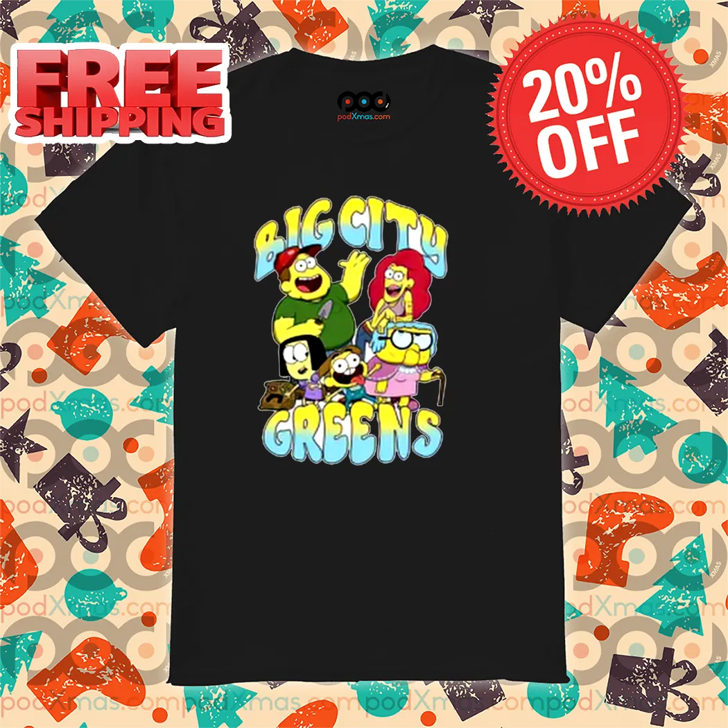 Big City Greens Bill Nancy Tilly Cricket Gramma Shirt