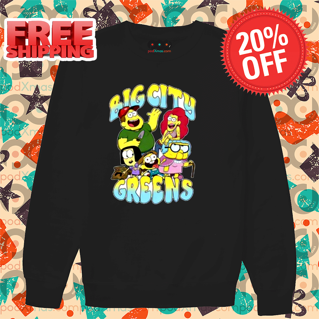 Big City Greens Bill Nancy Tilly Cricket Gramma Shirt