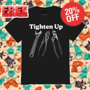 Nippers Wrench Tighten Up Mechanical Shirt