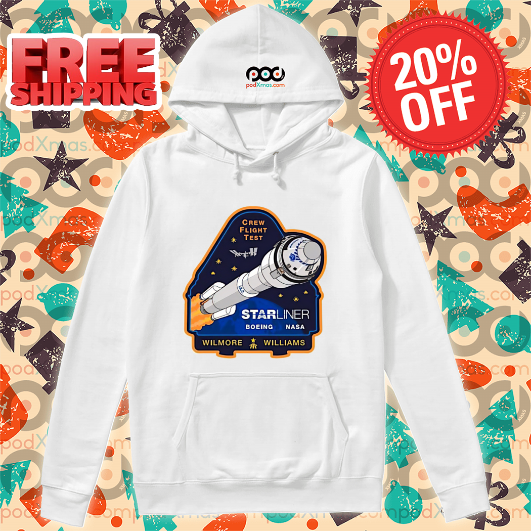 Spacecraft Crew Flight Test Starliner Boeing Nasa Shirt Spacecraft Crew Flight Test Starliner Boeing Nasa Shirt
