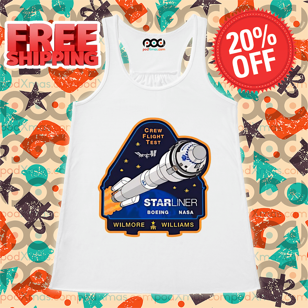 Spacecraft Crew Flight Test Starliner Boeing Nasa Shirt Spacecraft Crew Flight Test Starliner Boeing Nasa Shirt
