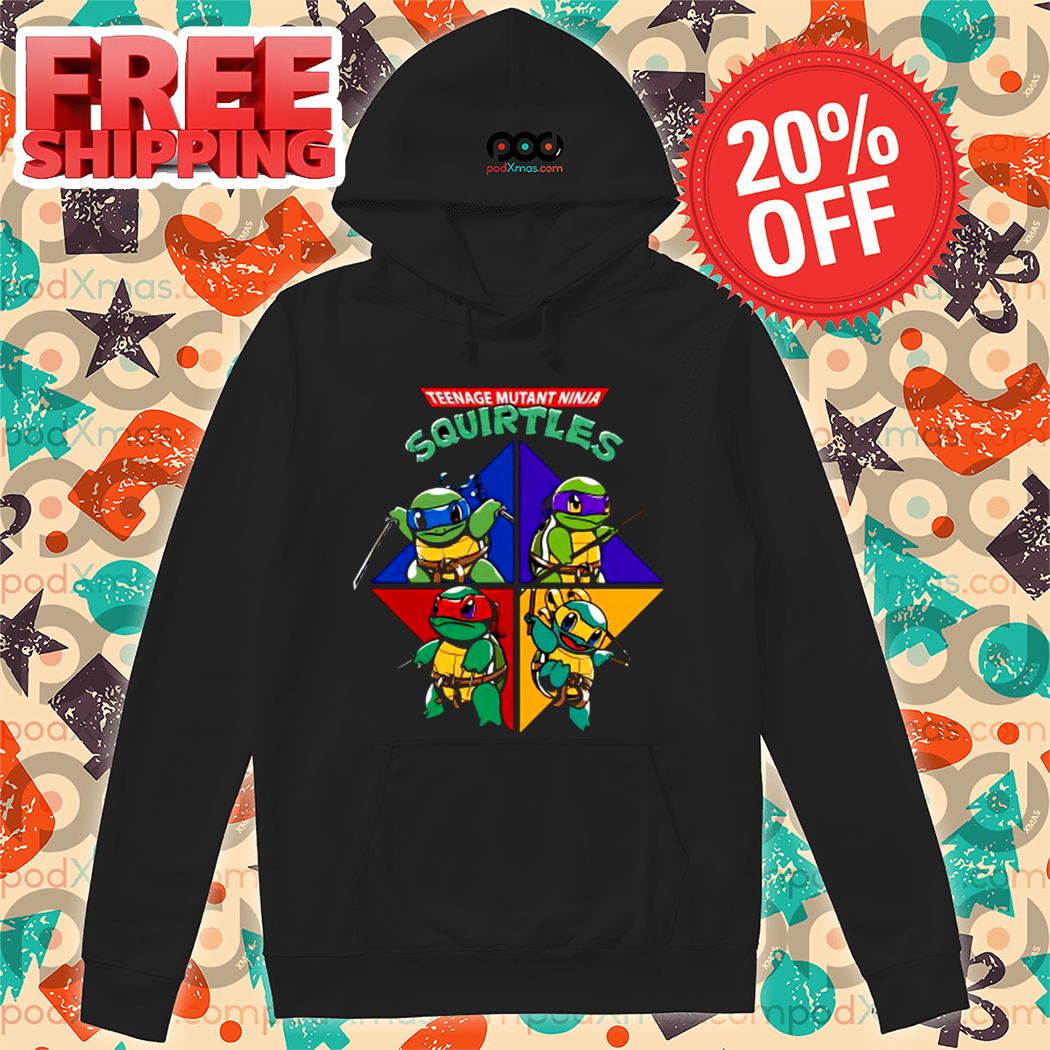 Pokemon Ninja Turtle Cartoon Teenage Mutant Ninja Squirtles Shirt