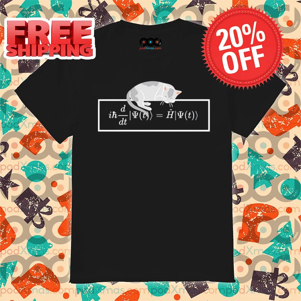 Cat Sleep Math 2024 Shirt