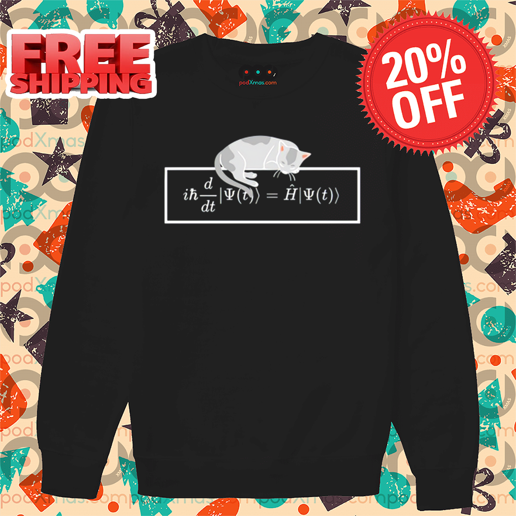 Cat Sleep Math 2024 Shirt