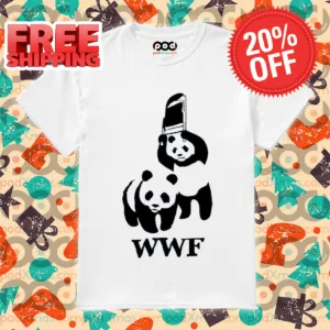 Panda Chair Fight WWF Shirt