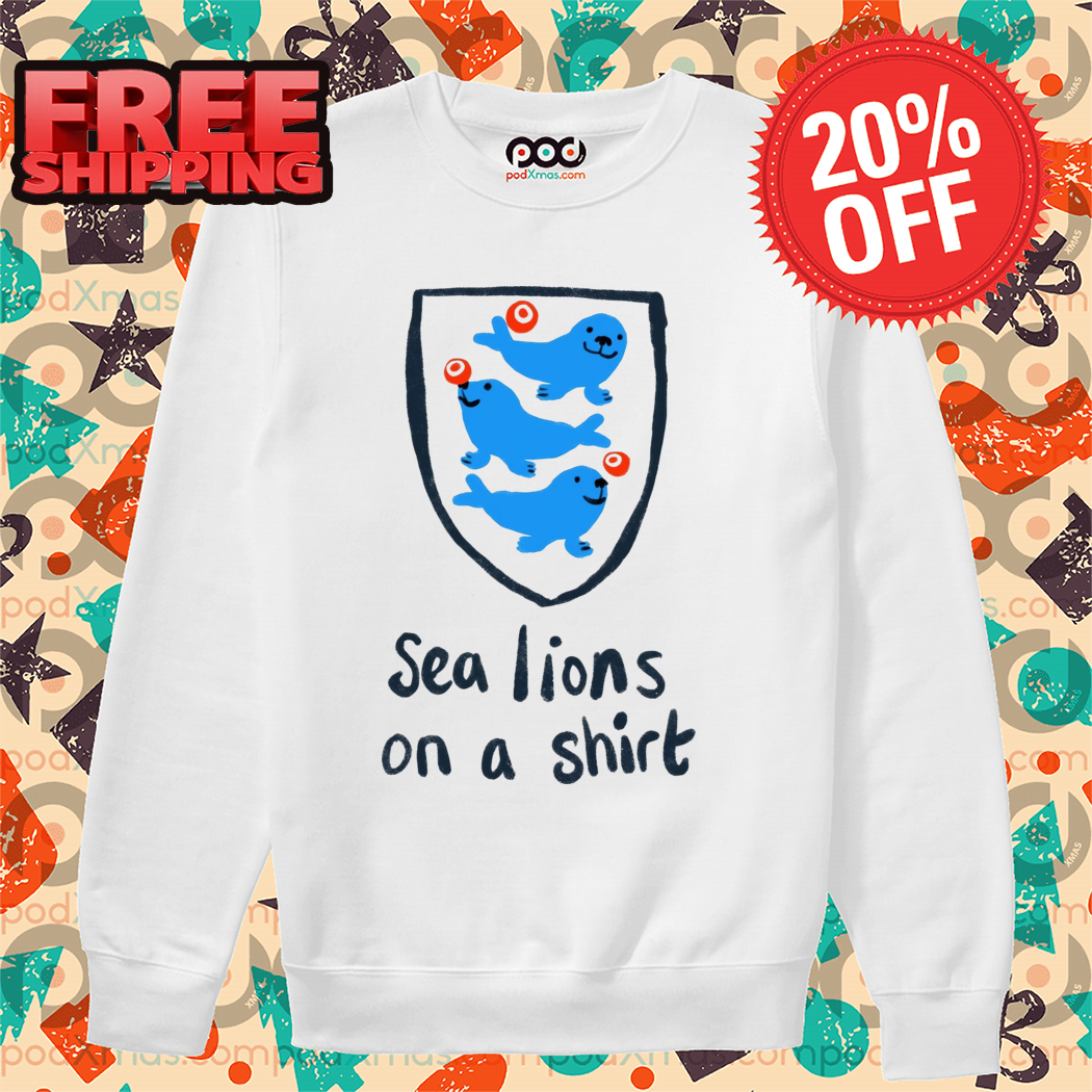 Sea Lions On A Shirt Shirt