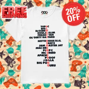 Always Remembering Hip Hop Rapper Name Legend Shirt