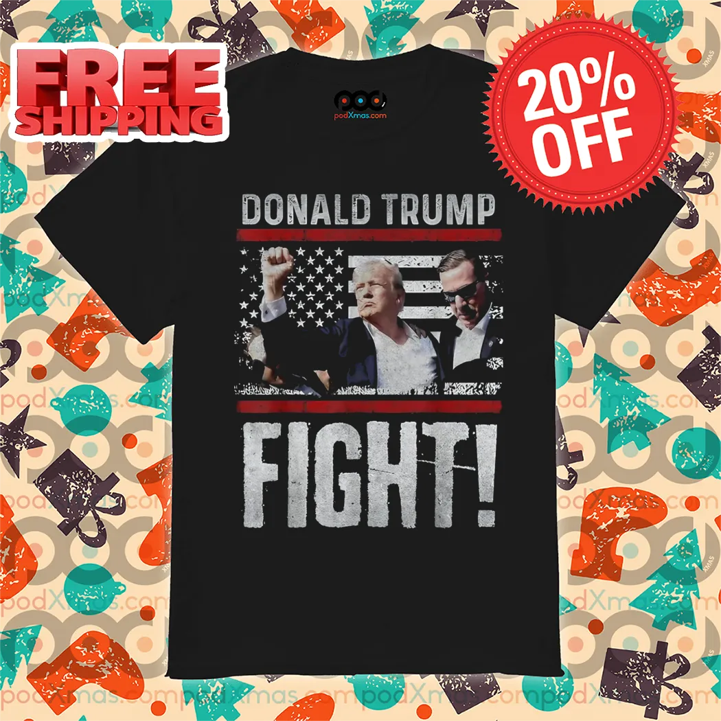 Donald Trump Fight Make American Great Again Vintage 2024 Shirt
