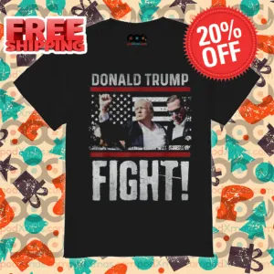 Donald Trump Fight Make American Great Again Vintage 2024 Shirt