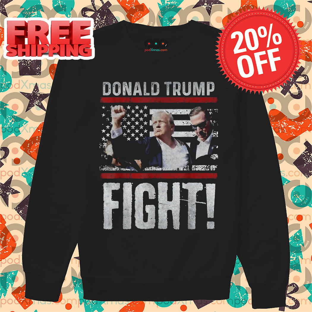 Donald Trump Fight Make American Great Again Vintage 2024 Shirt