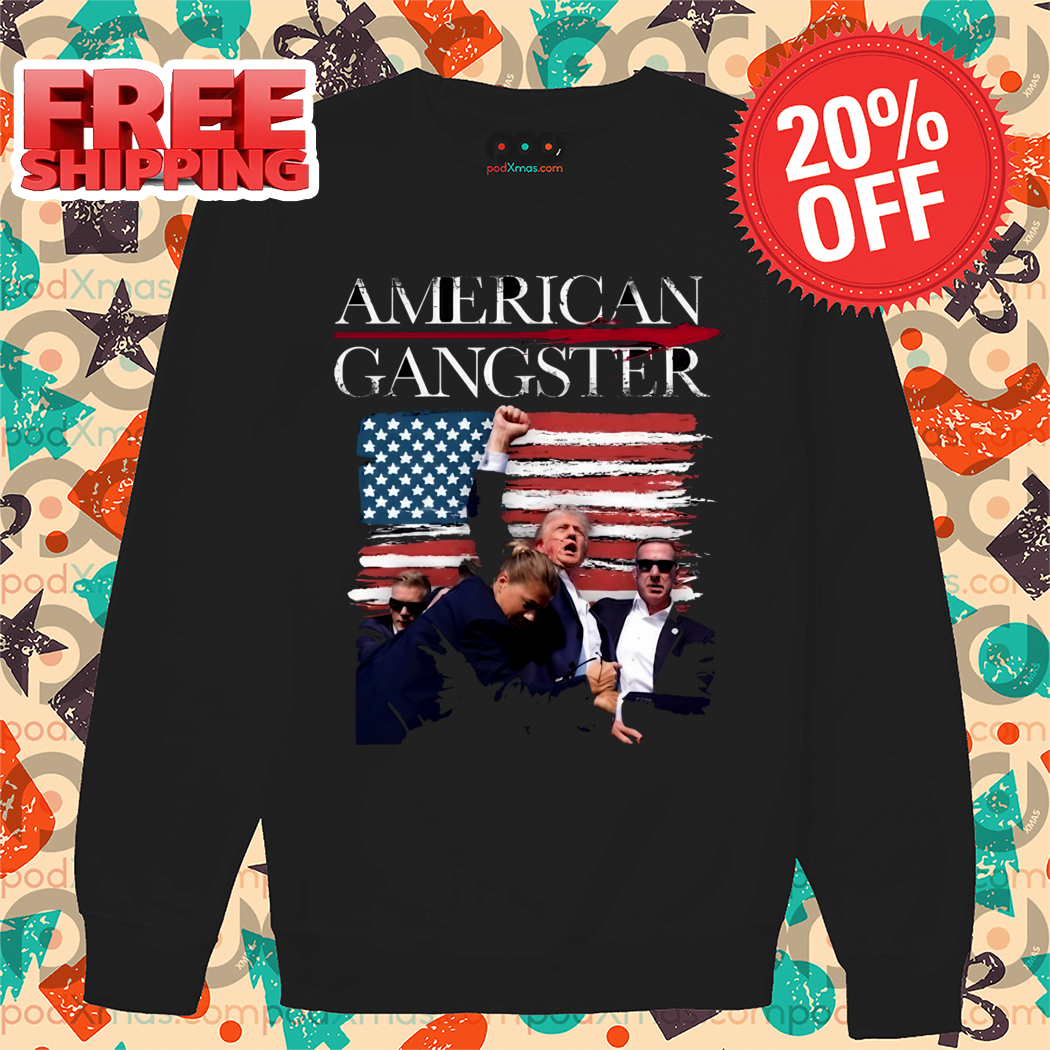 Donald Trump Shot American Gangster 2024 Shirt