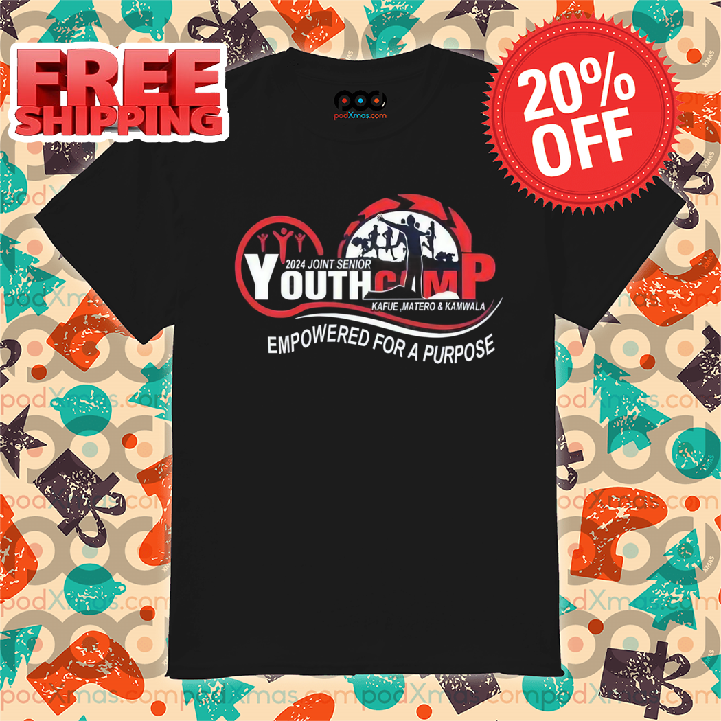 2024 Joint Senior Youth Camp Empowered For A Purpose Shirt
