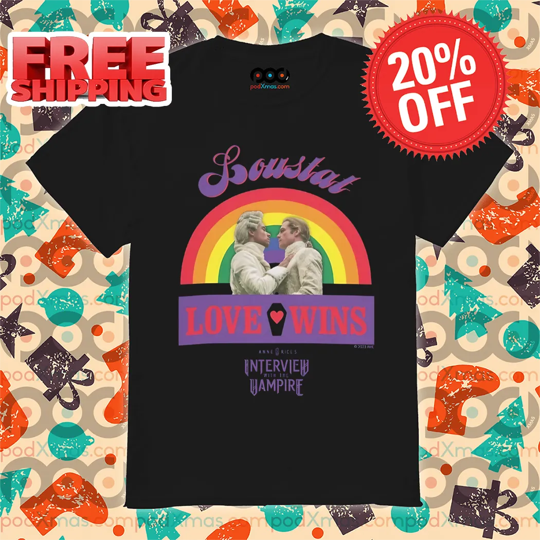 Loustat Love Wins Interview Vampire Shirt