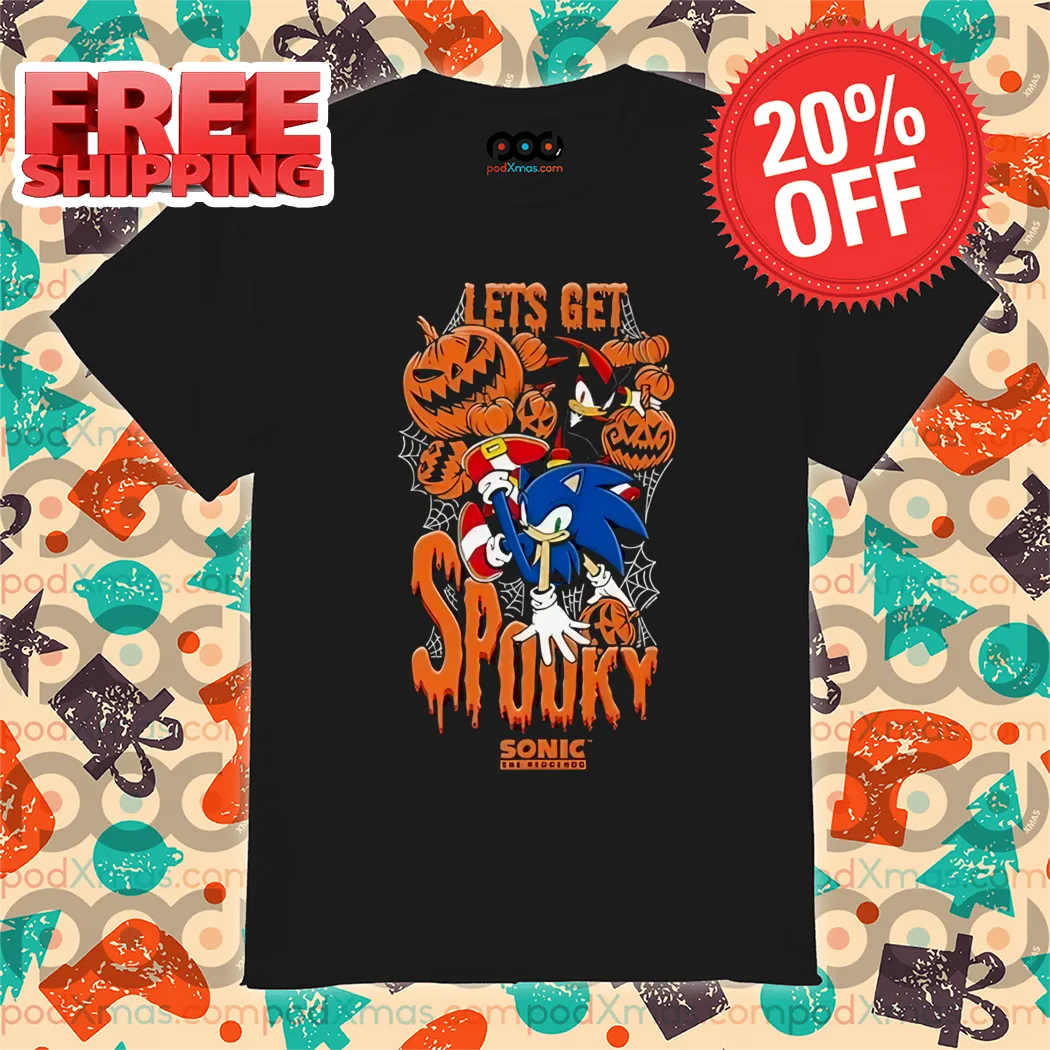 Let's Get Spooky Sonic Halloween 2024 Shirt