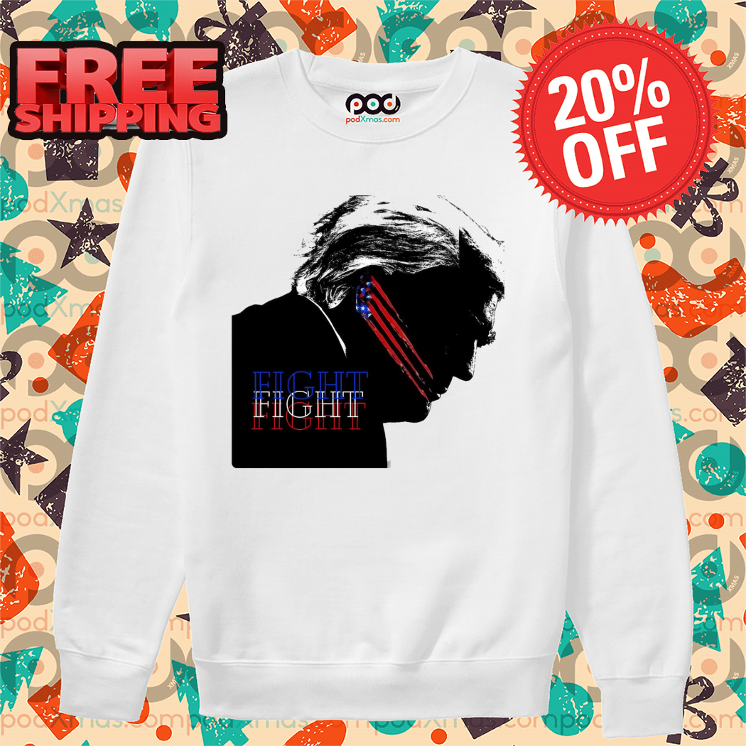 Donald Trump Fight Fight Fight Ears America 2024 Shirt