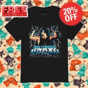 Hulk Hogan Hollywood Hogan Lightning Posing Shirt