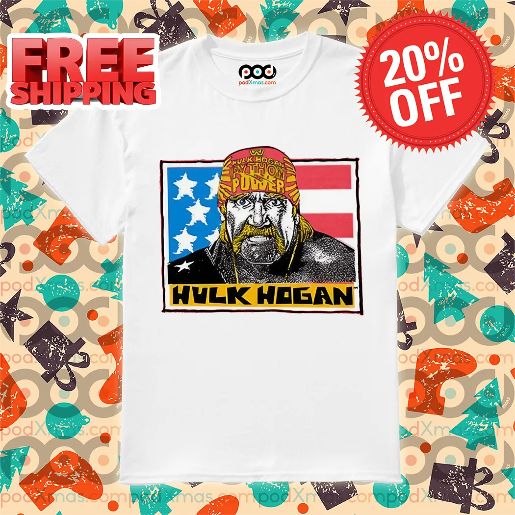 Hulk Hogan WWE Ripping Shirt Wrestling Shirt