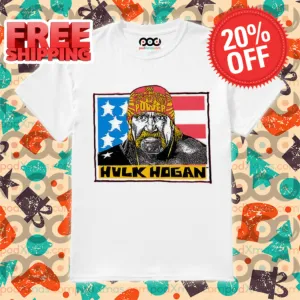 Hulk Hogan WWE Ripping Shirt Wrestling Shirt