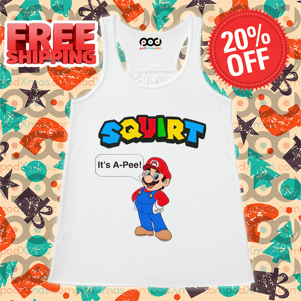 Mario Squirt It's A-Pee Shirt