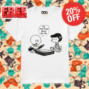 Charlie Brown No Pink Floyd Music No Life 2024 Shirt
