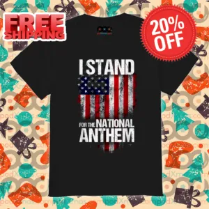 I Stand For The National Anthem American Flag Vintage Shirt