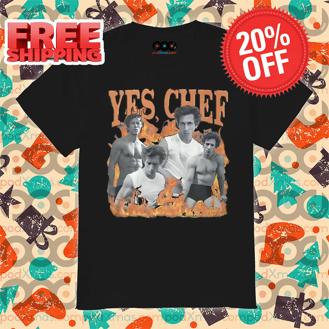 Custom Photo Yes Chef Shirt