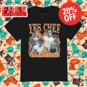 Custom Photo Yes Chef Shirt
