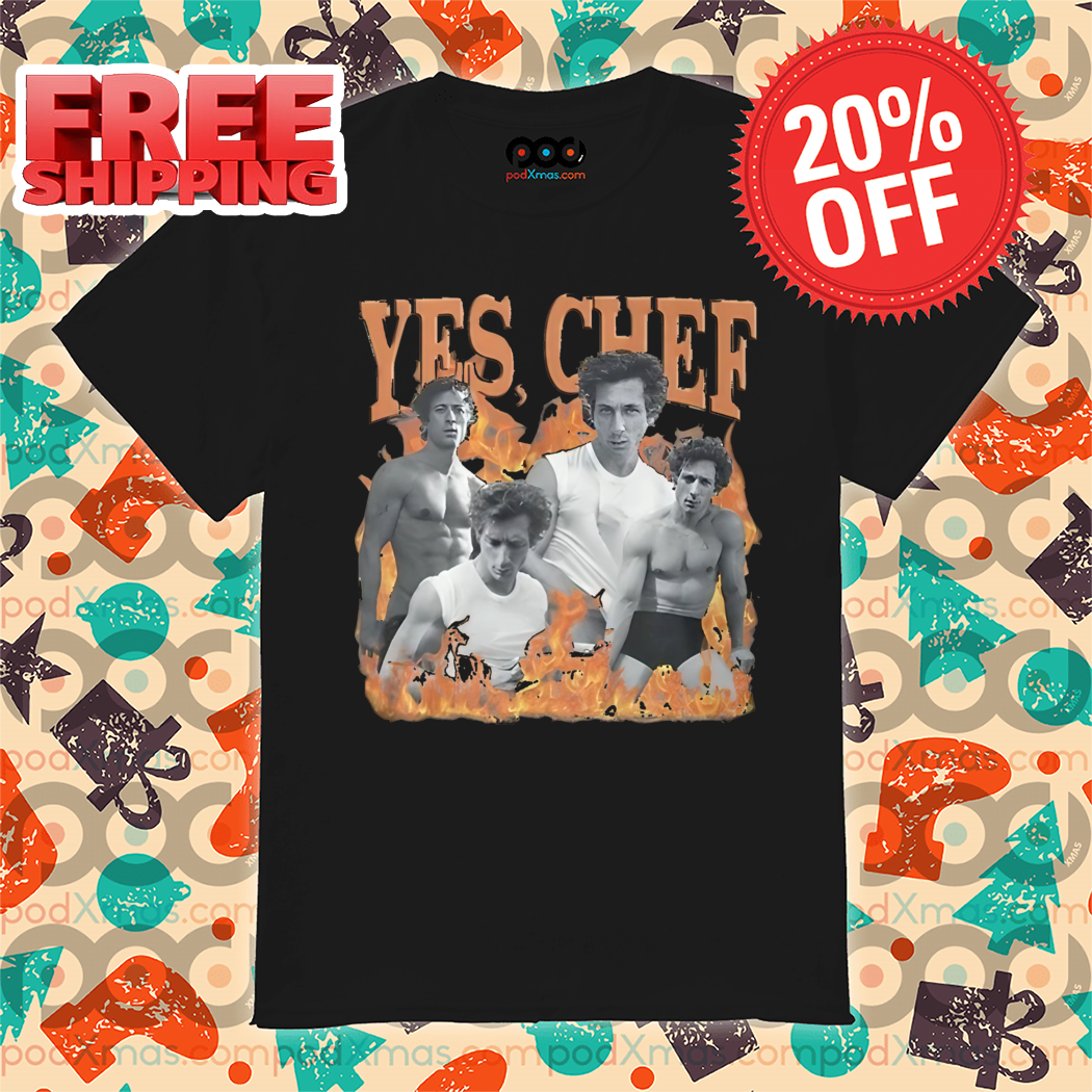 Custom Photo Yes Chef Shirt