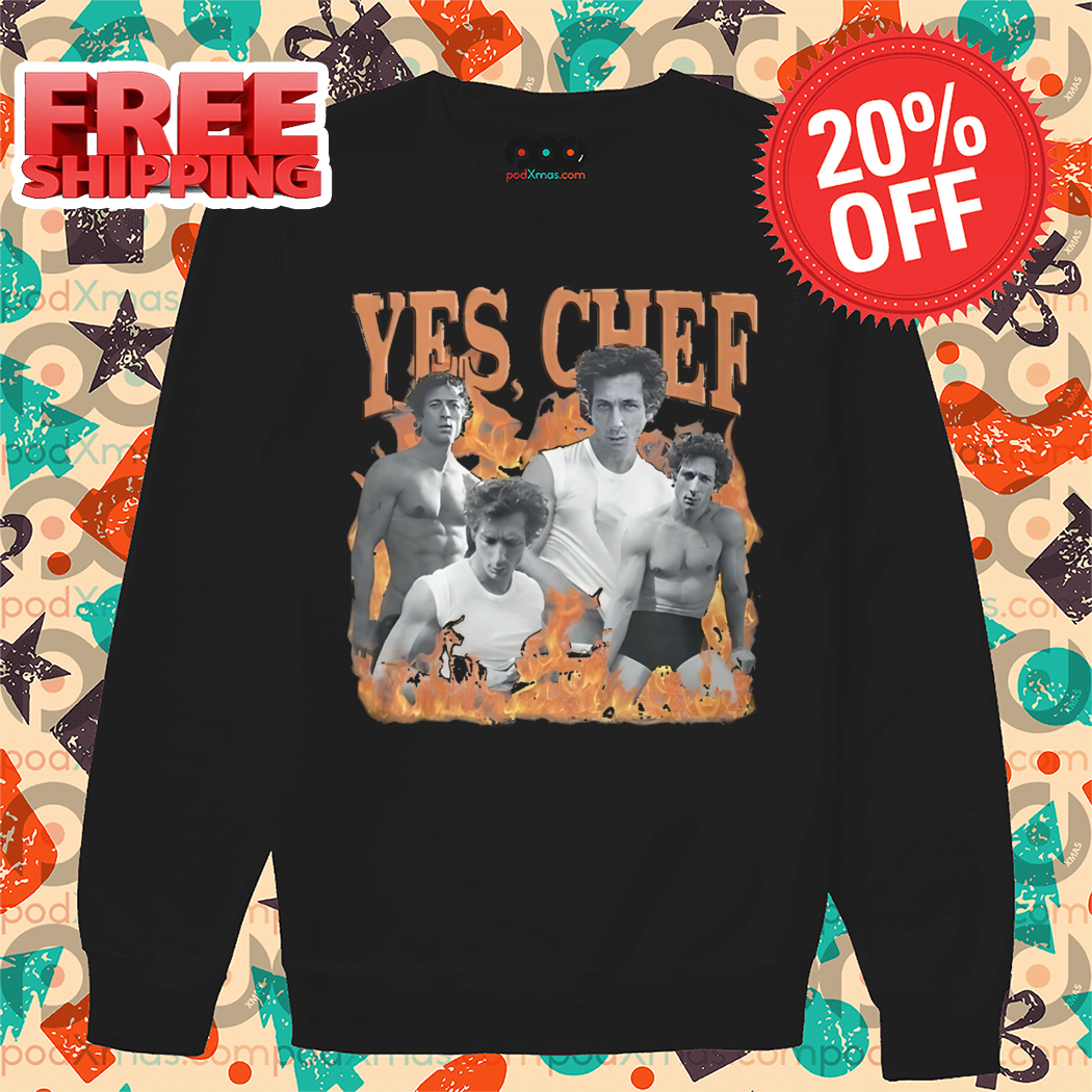 Custom Photo Yes Chef Shirt