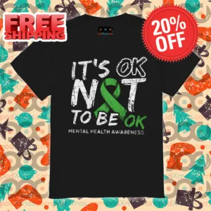 It's Ok Not To Be Ok Mental Health Awareness Vintage 2024 Shirt