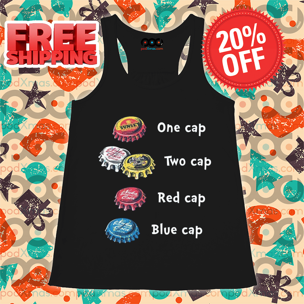 One Cap Two Cap Red Cap Blue Cap Shirt