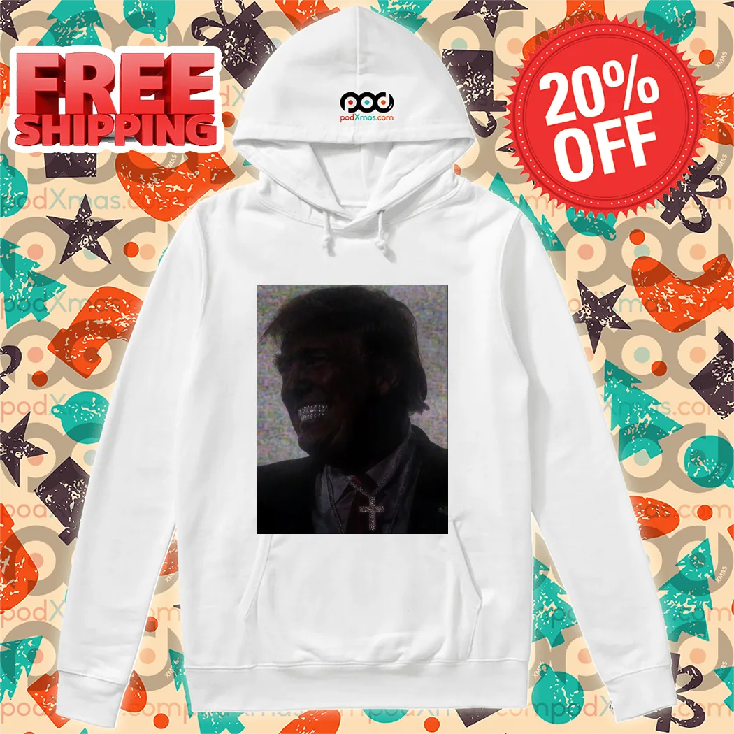 Donald Trump Flex Grillz Diamond Chains Shirt