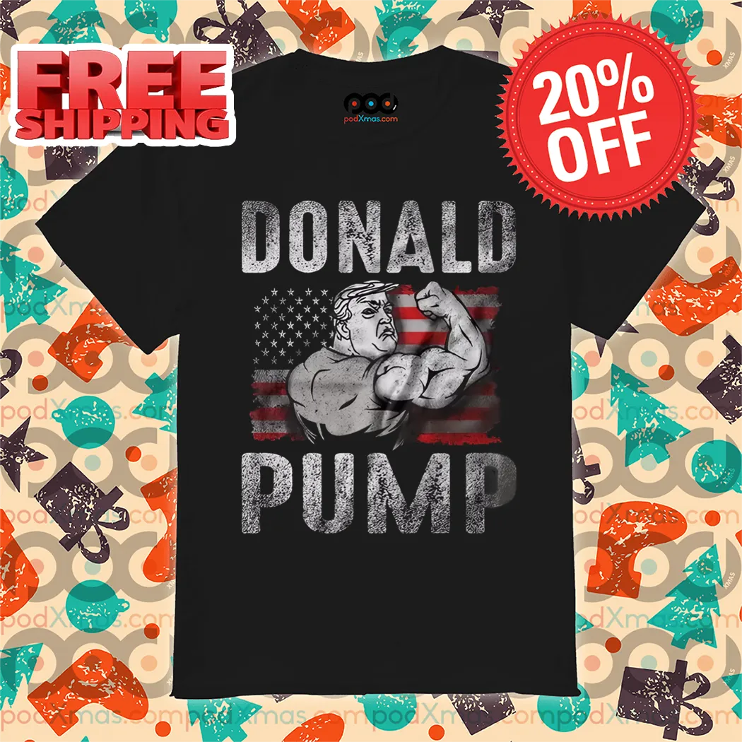 Donald Pump Donald Trump American Flag 2024 Shirt