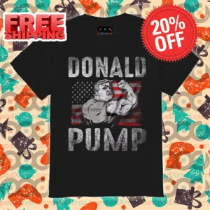 Donald Pump Donald Trump American Flag 2024 Shirt