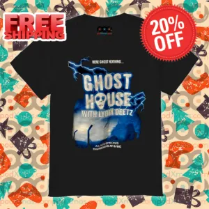 Here Ghost Nothing Ghost House With Lydia Deetz Shirt