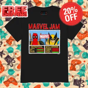 Deadpool And Wolverine Marvel Jam shirt