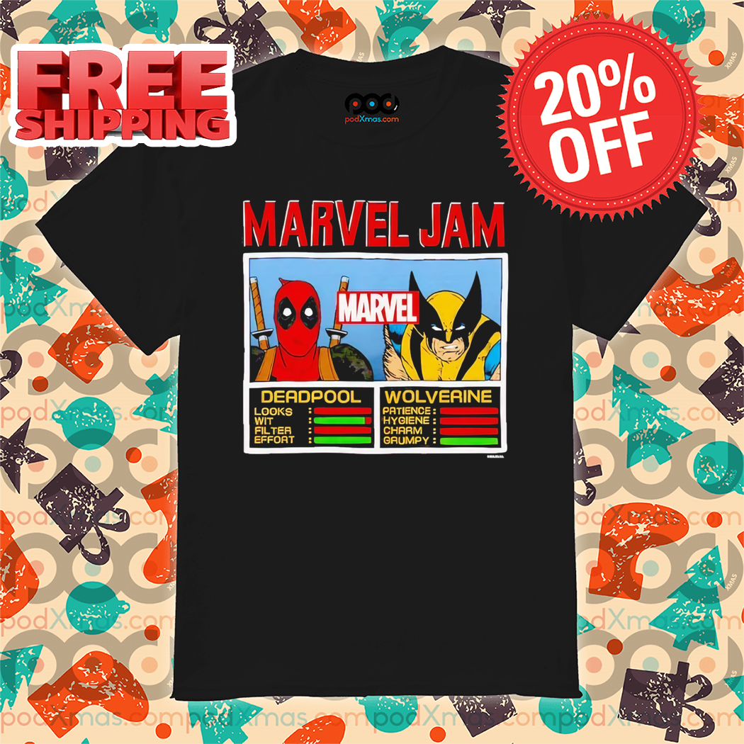 Deadpool And Wolverine Marvel Jam shirt