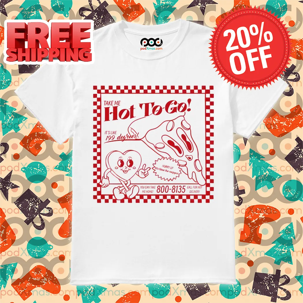 Chappell Roan Hot To Go Pizza Midwest Princess Tour Merch Shirt