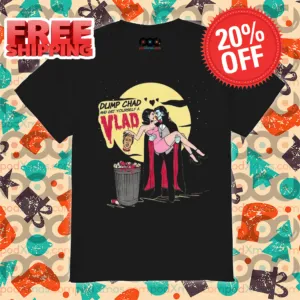 Vampire Dump Chad and Get Yourself A Vlad Halloween 2024 Shirt