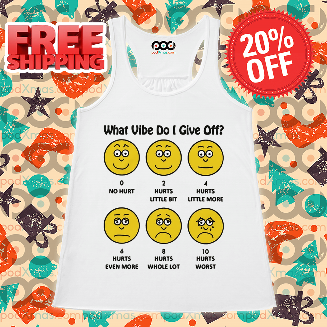 Face Icon What Vibe Do I Give Off Shirt