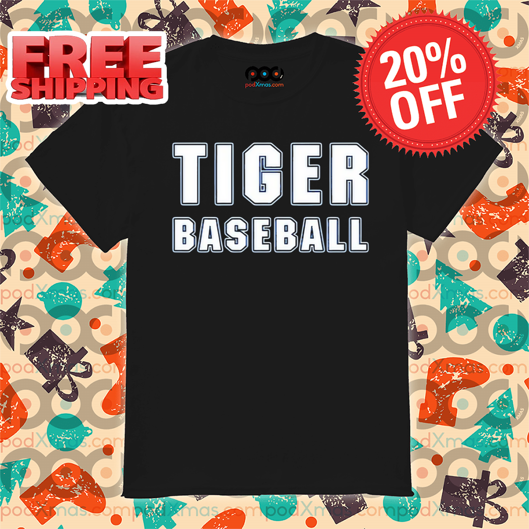 Custom Xmas Gift - Tiger Baseball 2024 Shirt