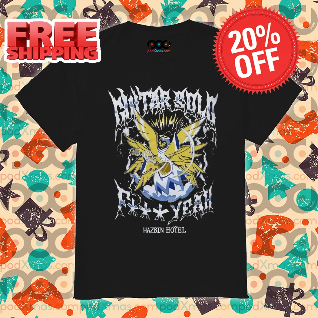 Hazbin Hotel Guitar Solo Adam Mineral Shirt