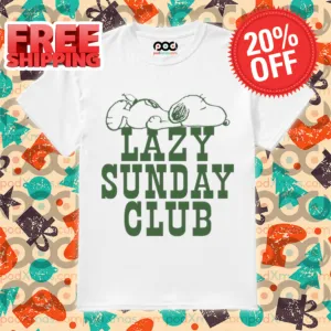 Snoopy Lazy Sunday Club Shirt